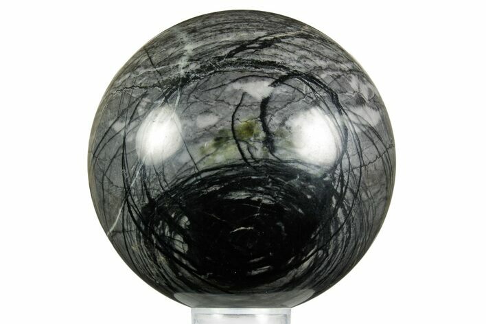 Polished Picasso Marble Sphere - Utah #371145
